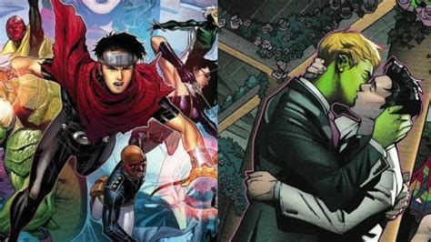 Exploring the Challenges Faced by Wiccan and Hulkling in the Young Avengers
